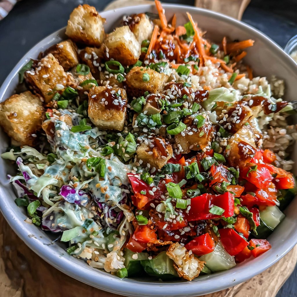 Rainbow Veggie Lunch Bowl
