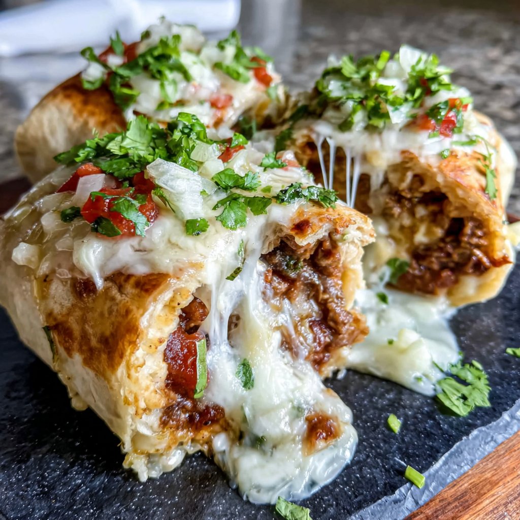 Beef And Egg Burrito