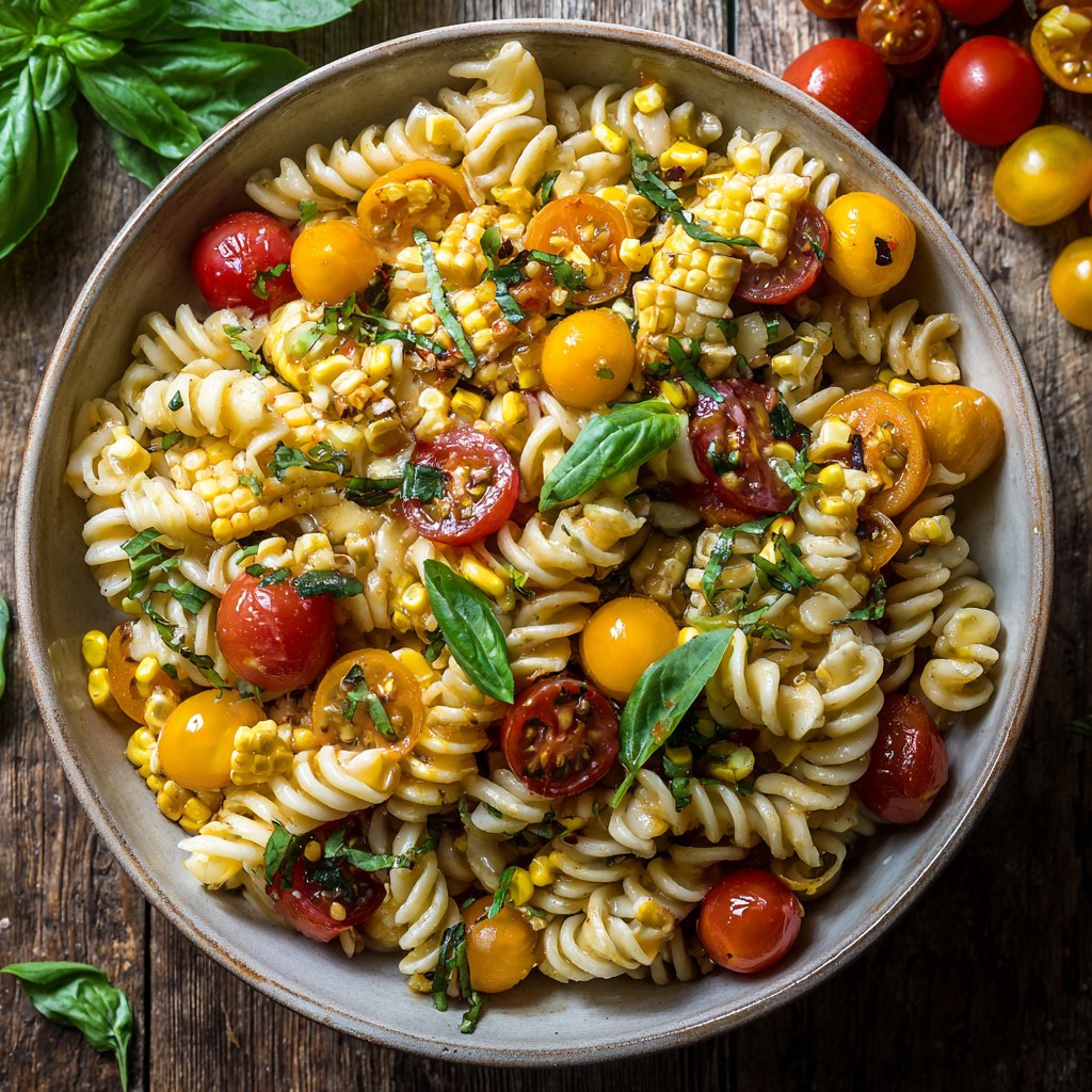 Trader Joe's Roasted Corn Pasta Salad