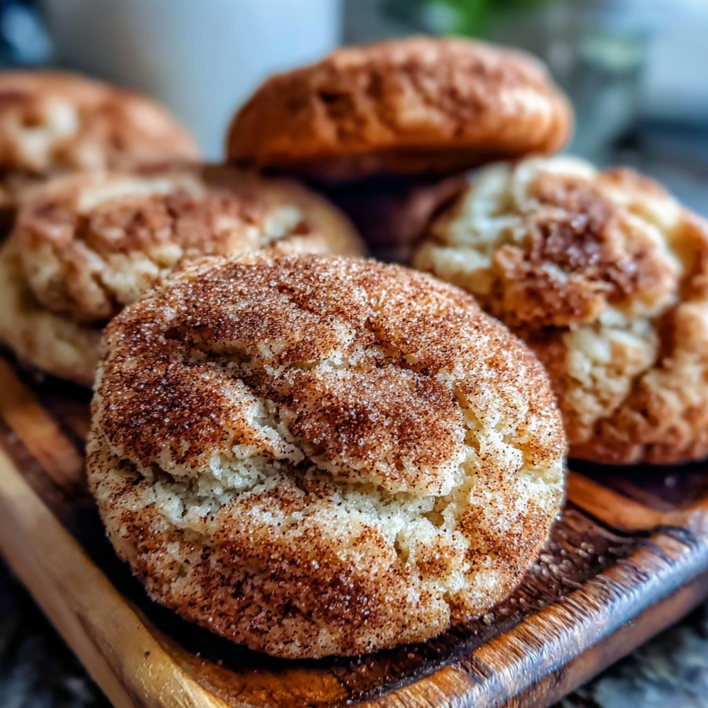 Cinnamon Snickerdoodles