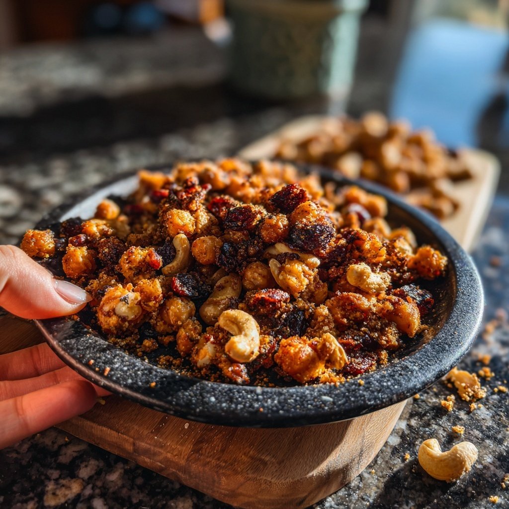 Crispy Chickpea Snack Mix