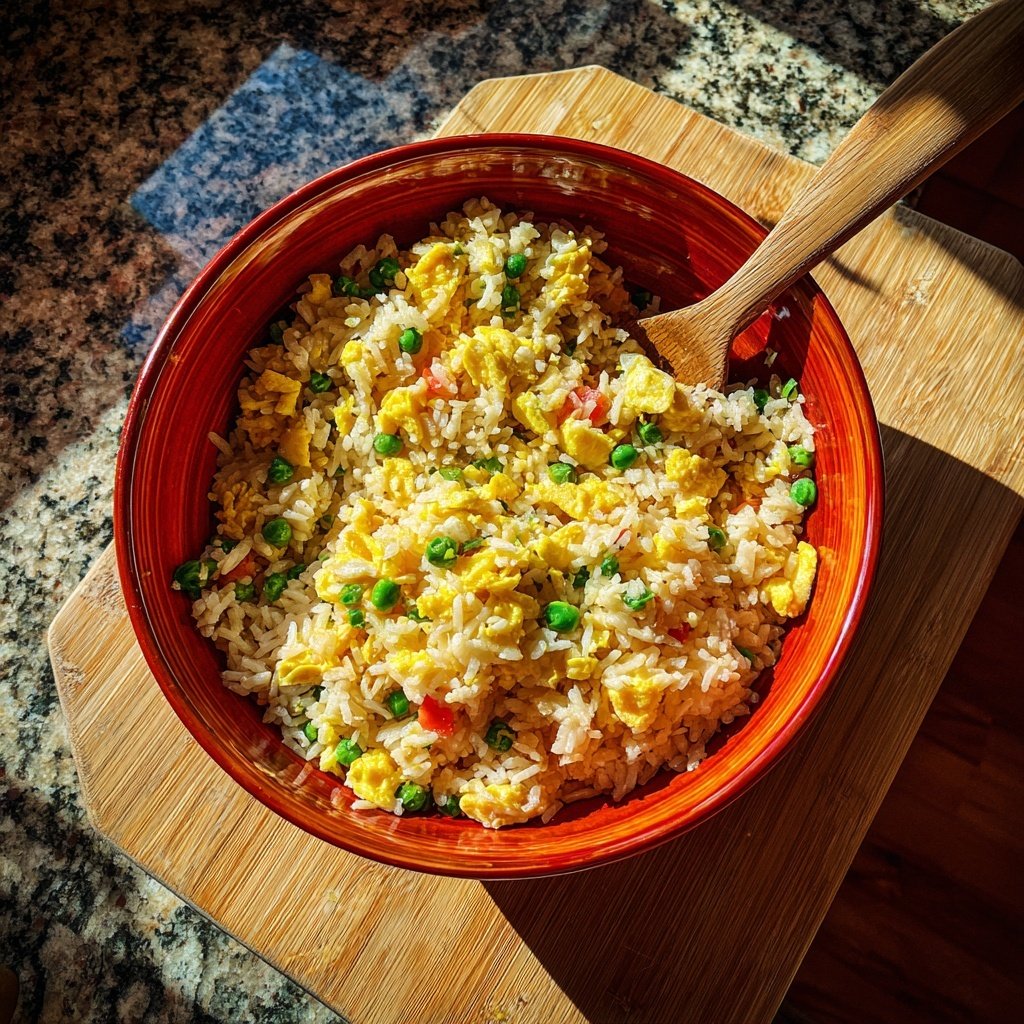Quick 10 Minute Egg Fried Rice