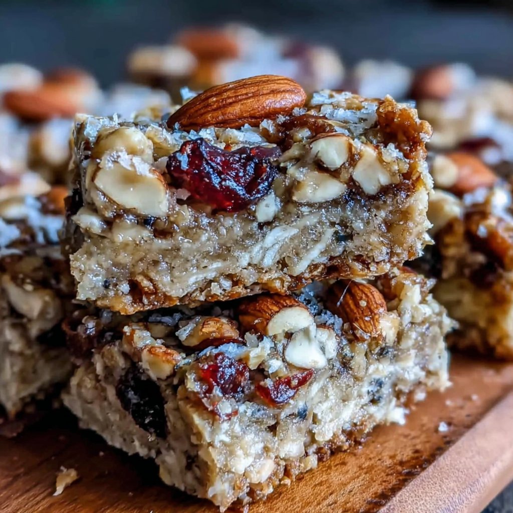 Fruit and Nut Dandelion Bars